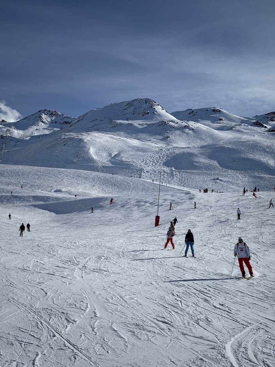 Piste enneigée de Val Thorens